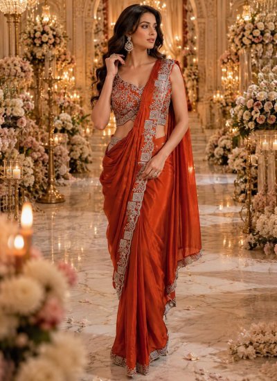 Dilettante Armani Embroidered Classic Saree