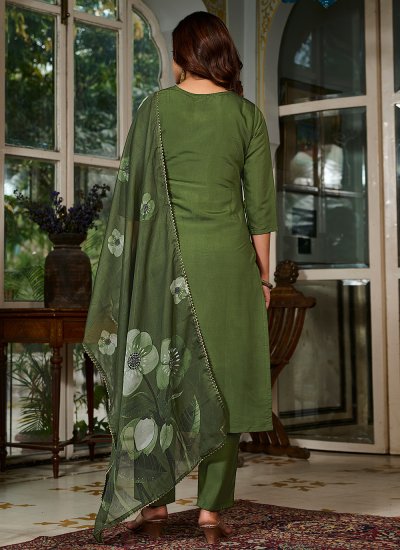 
                            Distinctively Embroidered Salwar Kameez