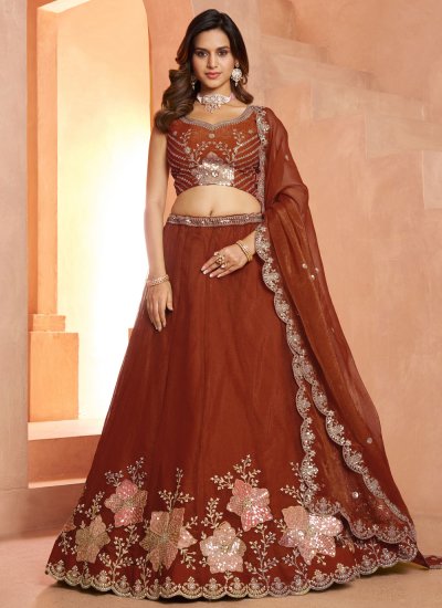 Divine Lehenga Choli For Ceremonial