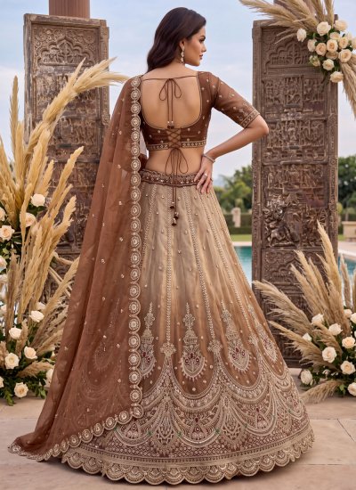 
                            Enthralling Handwork Wedding Designer Lehenga Choli