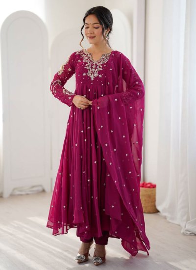 georgette plain salwar kameez online