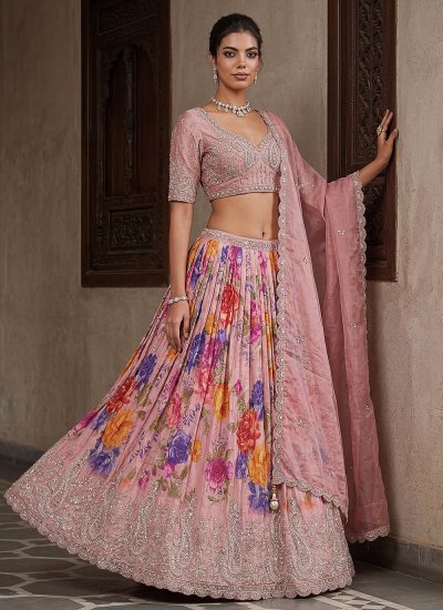 Fetching Tissue Wedding A Line Lehenga Choli