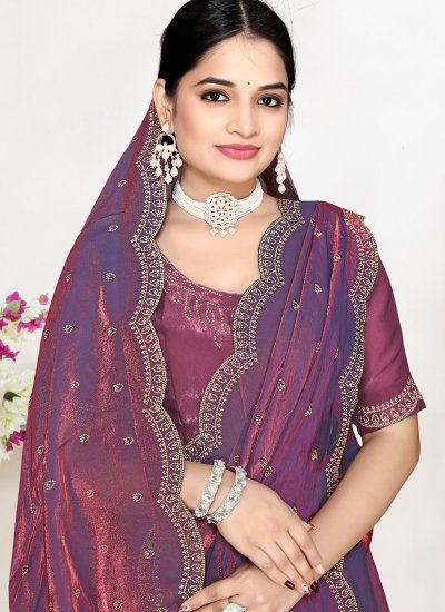 
                            Floral Fandy Ceremonial Traditional Saree