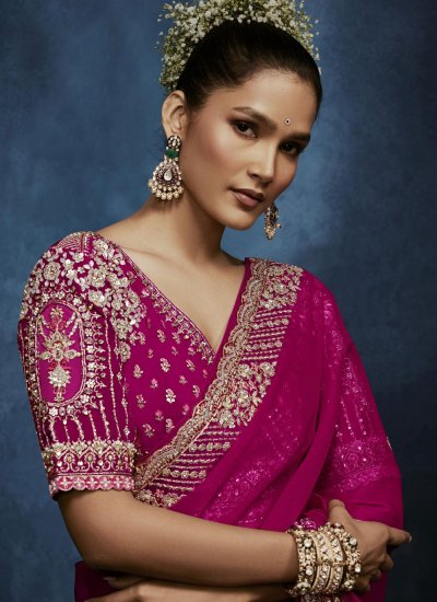 
                            Genius Border Fancy Fabric Contemporary Saree