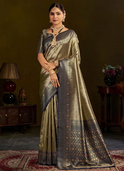 Girlish Weaving Saree