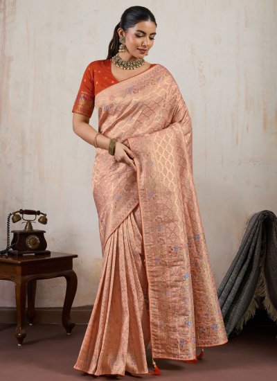 Glossy Chiffon Contemporary Saree