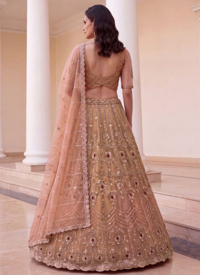 
                            Gorgonize Tissue Designer Lehenga Choli