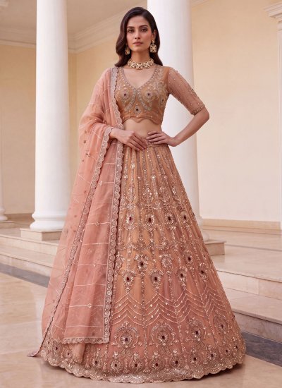 Gorgonize Tissue Designer Lehenga Choli