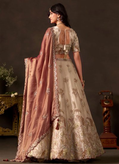 
                            Graceful Fandy Sequins Designer Lehenga Choli