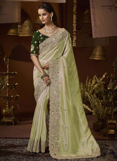 Green Ceremonial Classic Saree