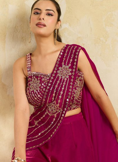 
                            Imported Rani Palazzo Salwar Kameez