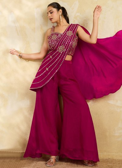 Imported Rani Palazzo Salwar Kameez