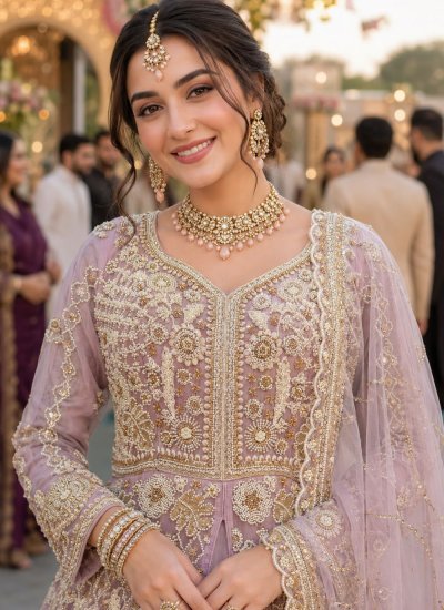 
                            Lovable Net Sequins Readymade Lehenga Choli