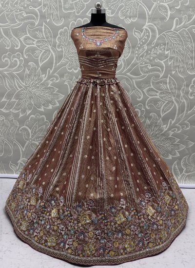 
                            Lovely Silk Ceremonial Designer Lehenga Choli