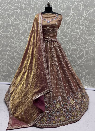 Lovely Silk Ceremonial Designer Lehenga Choli