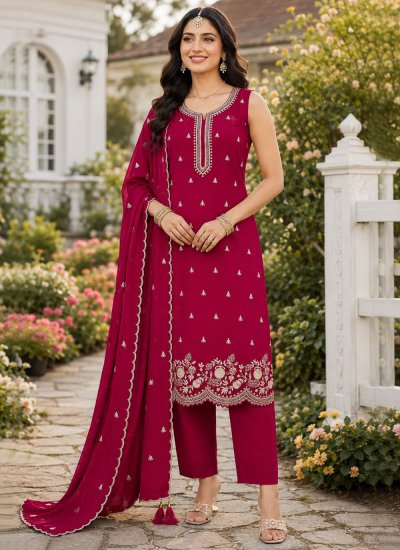 Magnificent Sequins Pant Style Suit