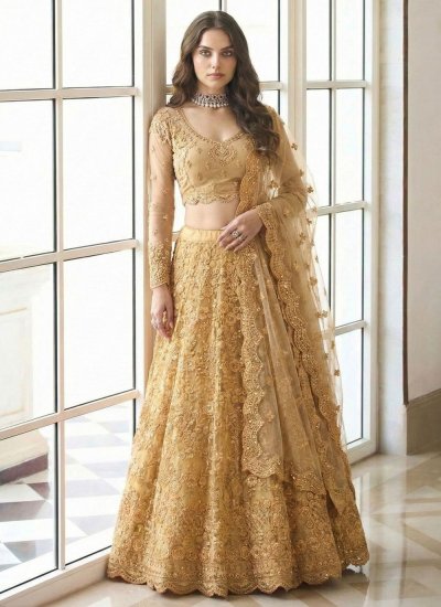 Majesty Gold Embroidered Lehenga Choli