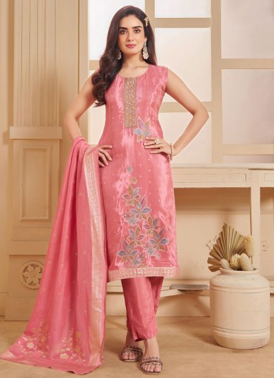 Marvelous Embroidered Pant Style Suit