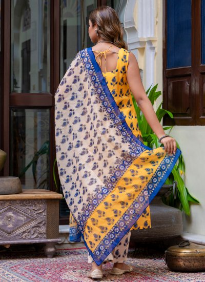 
                            Modish Blended Cotton Party Salwar Suit