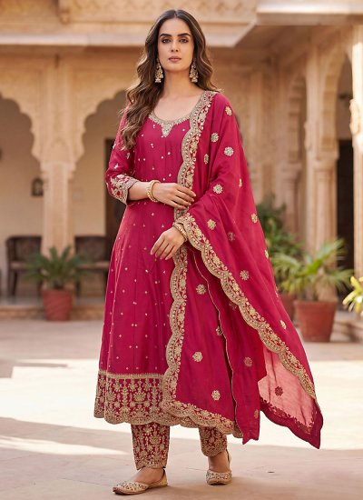 Monumental Pink Pant Style Suit