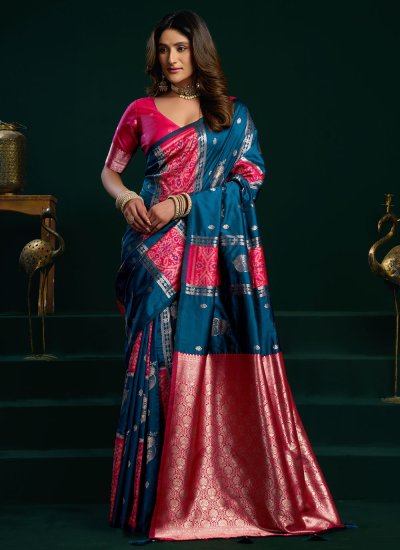 Multi Colour Color Contemporary Saree