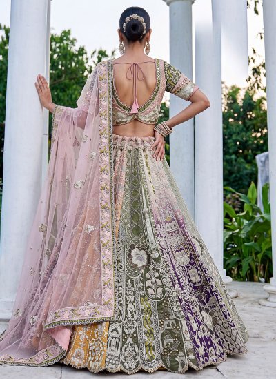 
                            Multi Colour Color Readymade Lehenga Choli