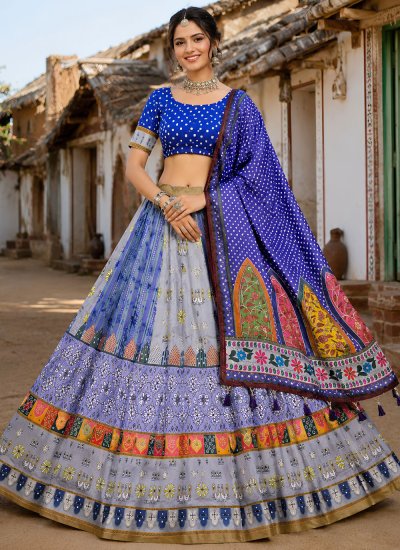 Multi Colour Printed Festival Lehenga Choli
