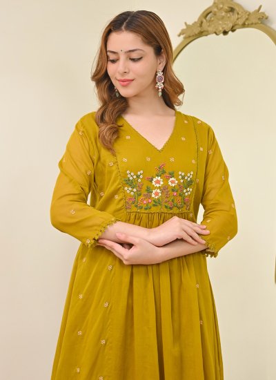 
                            Mustard Color Salwar Suit