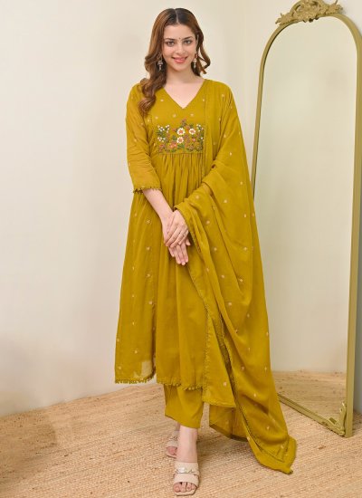 Mustard Color Salwar Suit