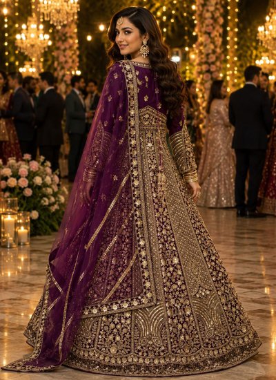 
                            Mystic Embroidered Lehenga Choli