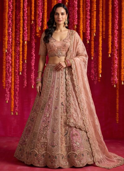 Outstanding Organza Designer Lehenga Choli