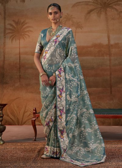 Outstanding Trendy Saree For Engagement
