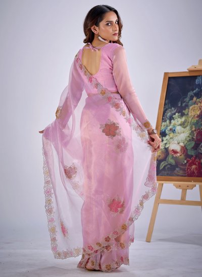 
                            Picturesque Fancy Organza Traditional Saree