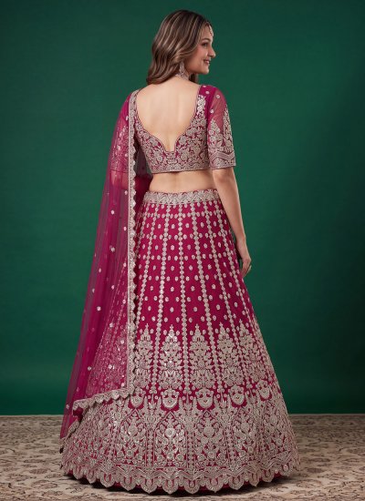 
                            Pink Dori Work Ceremonial Trendy Lehenga Choli