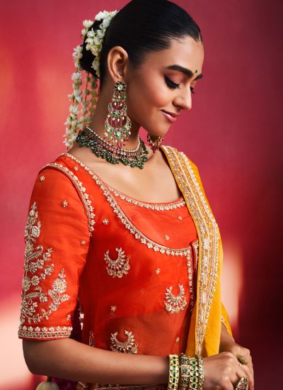 
                            Prepossessing Fancy Fabric Mustard Stone Work Classic Saree