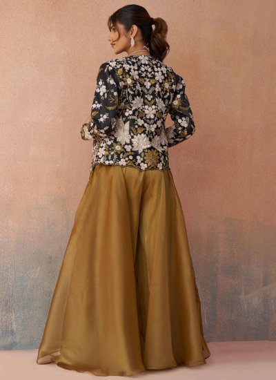 
                            Princely Tissue Embroidered Salwar Suit