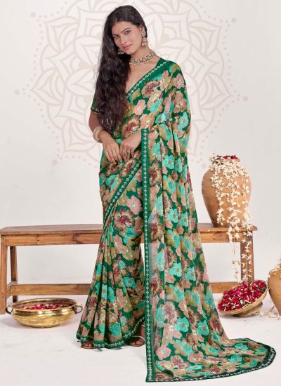 Prominent Multi Colour Saree