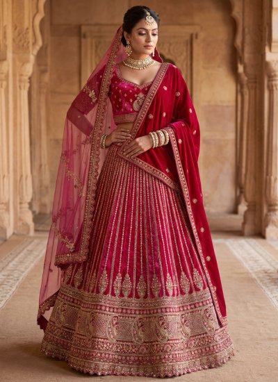 Rani Bridal Silk Trendy Lehenga Choli