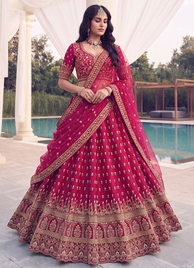 Rani Silk Bridal Trendy Lehenga Choli