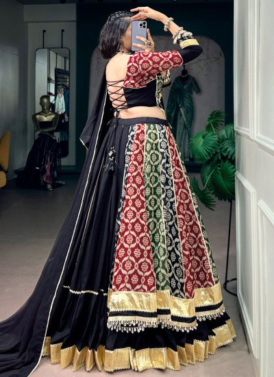 
                            Rayon Readymade Lehenga Choli in Multi Colour