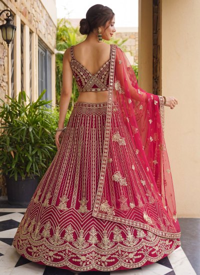 
                            Renowned Cord Net Lehenga Choli