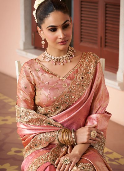 
                            Sensible Embroidered Trendy Saree