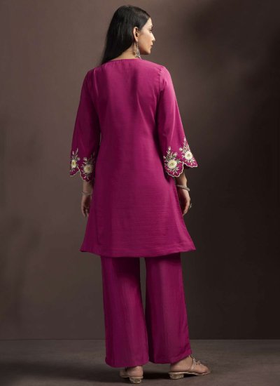 
                            Silk Rani Casual Kurti