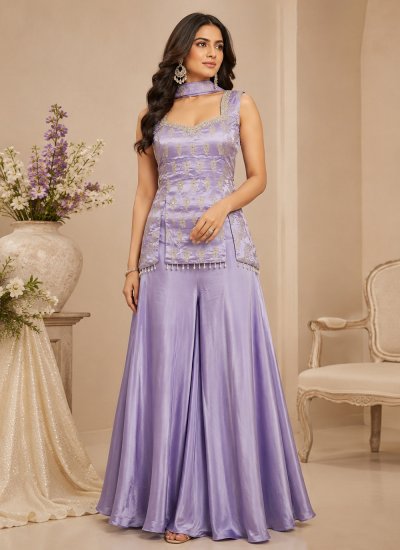 Simplistic Purple Salwar Suit
