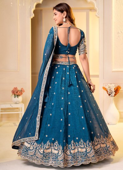 
                            Sonorous Sequins Designer Lehenga Choli