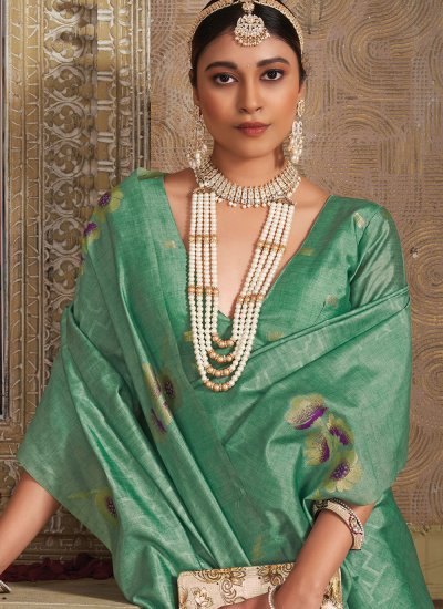 
                            Sorcerous Weaving Festival Trendy Saree