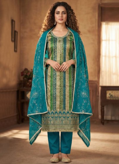 Sterling Embroidered Casual Pant Style Suit