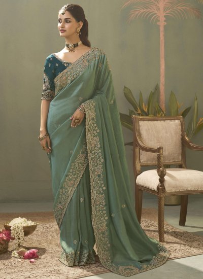 Striking Border Trendy Saree