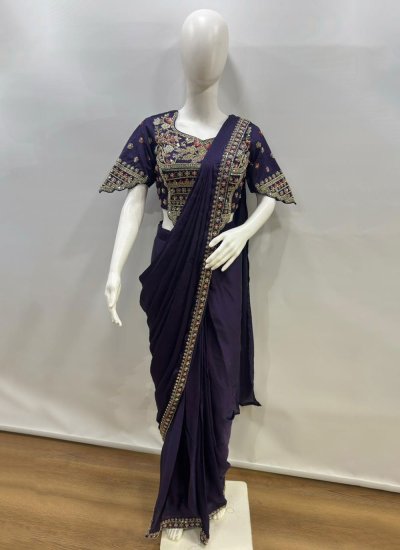 
                            Sunshine Trendy Saree For Engagement