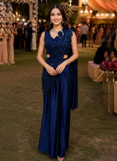 Swanky Crush Contemporary Saree